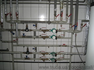 Установка узла управления теплосъемом с печи &mdash; Кристалл Центр